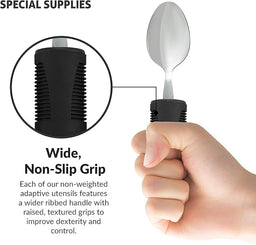 Adaptive Cutlery Set (Weighted Handles)