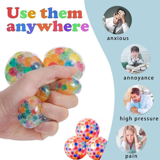 Squishy Stress Ball Set (6 Pack)