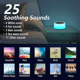 Sleep Sound Machine (Ocean/Rain)