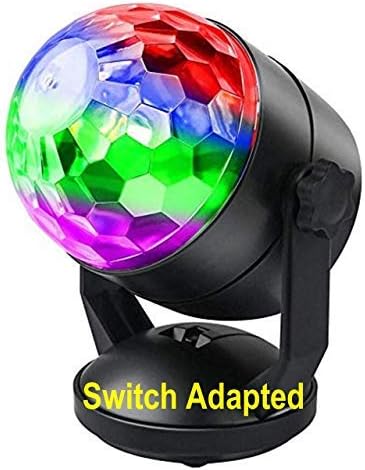 Switch Adapted Disco Ball Light