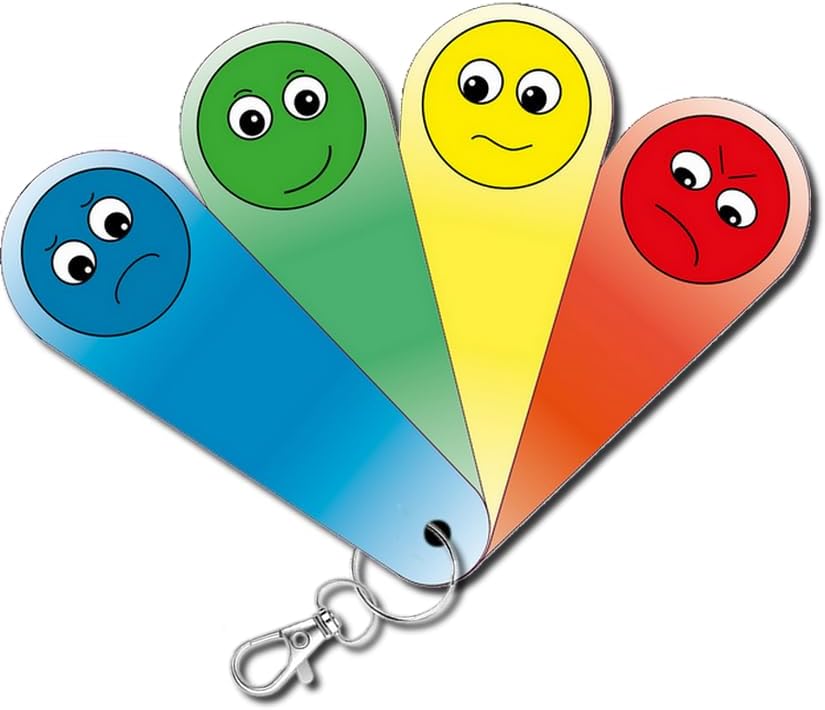 Feelings & Emotions Flash Cards zones of regulation