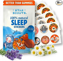 Star Scouts sleep stickers