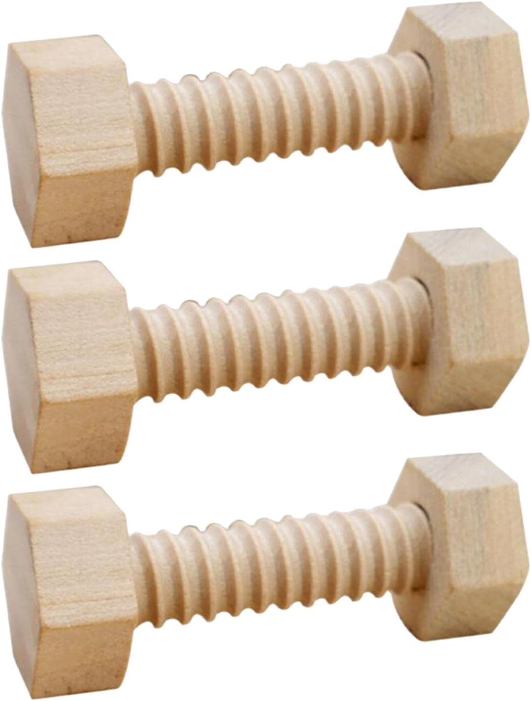 Montessori Nuts and Bolts Wooden Set