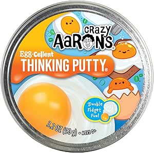 Aaron's thinking putty egg