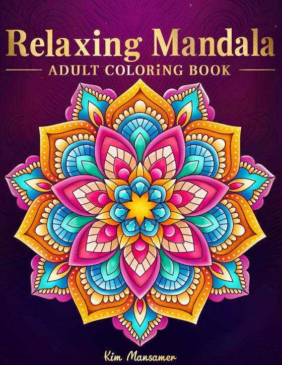 Mandala Colouring Book (Anti-stress)