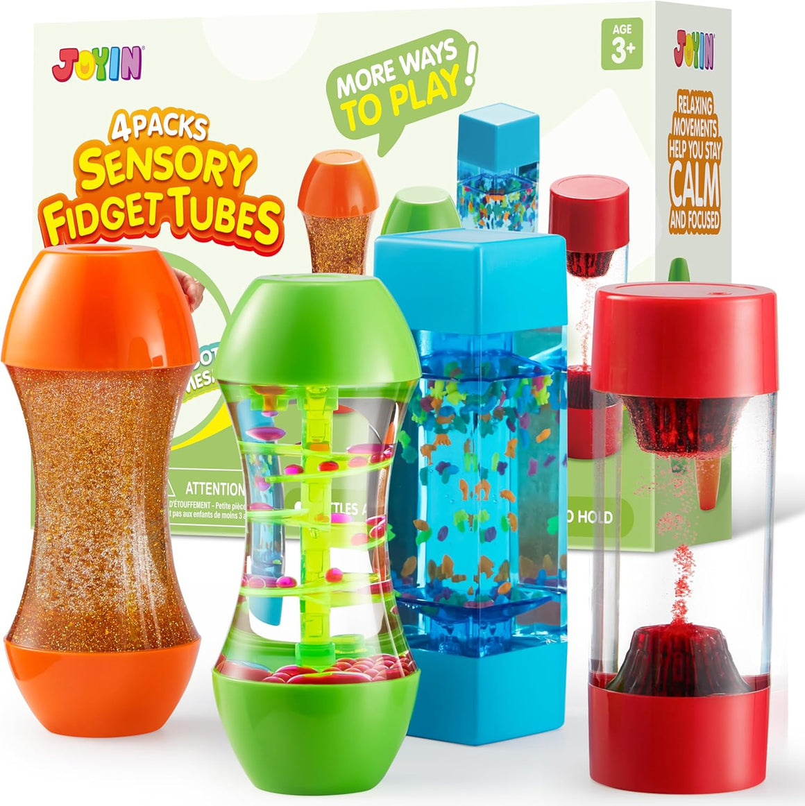 Sensory fidget tubes