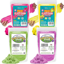 Elastic Sand – 4 Colour set