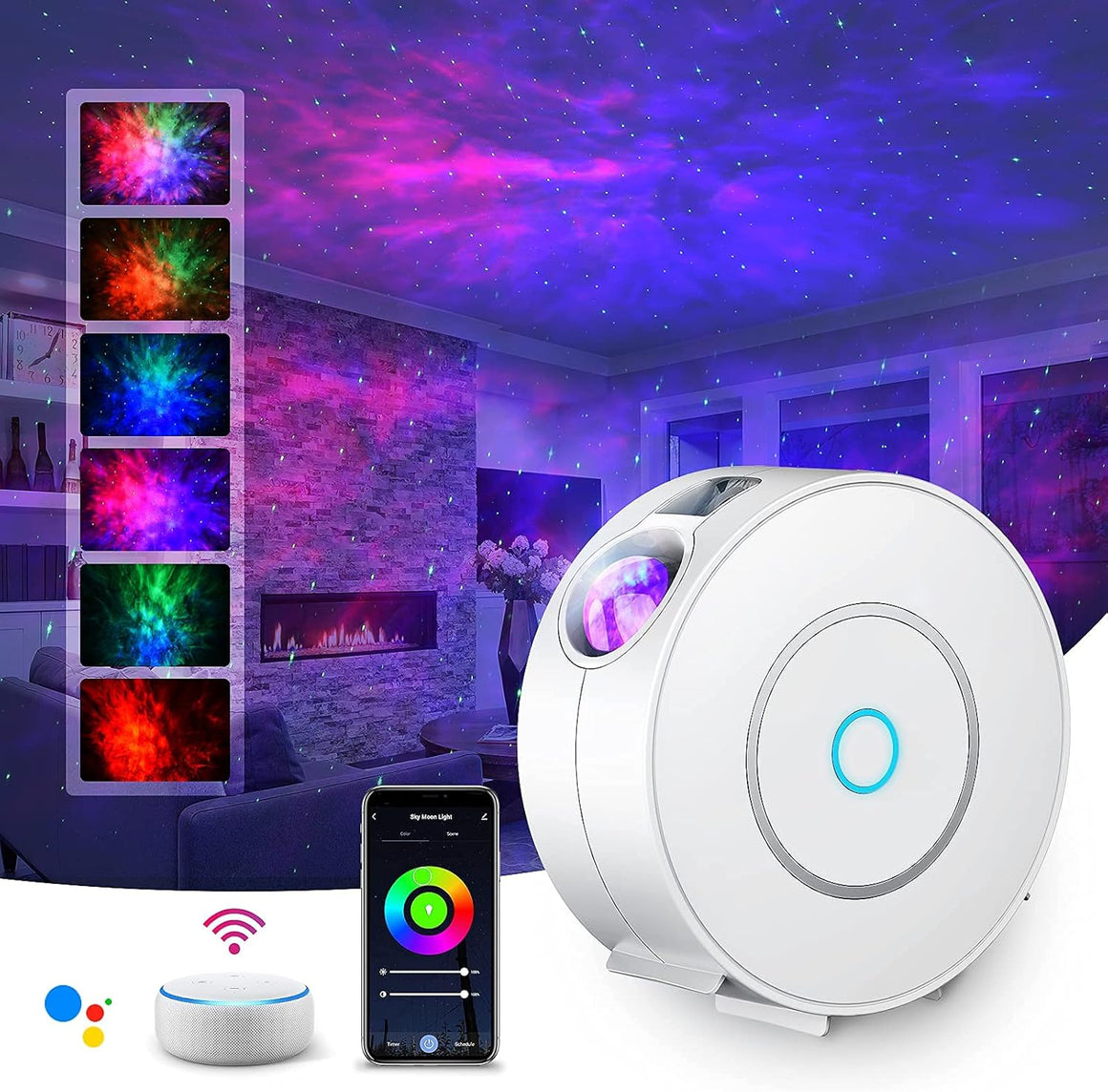 Galaxy Projector Night Light