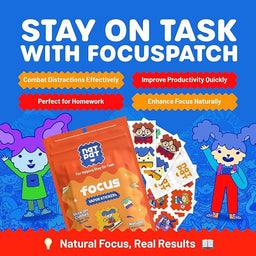 Nat Pat Focus stickers for kids