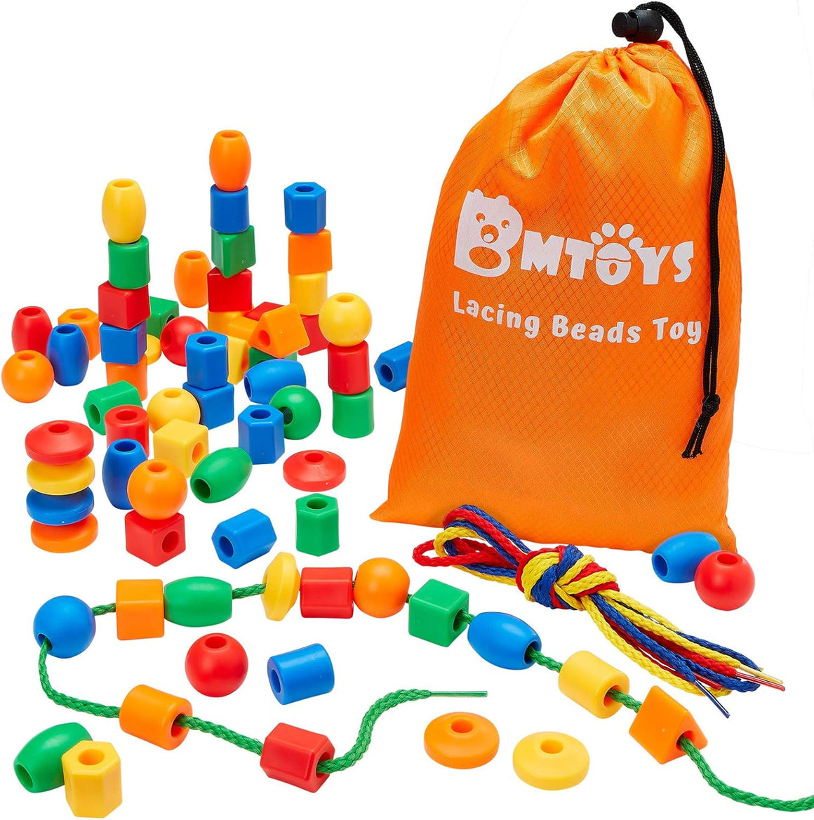 Threading Lacing Beads Set (Large)