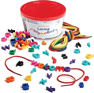 Lacing letters (lowercase)