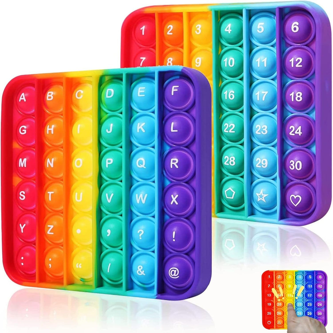 Pop It – Numbers & Letters