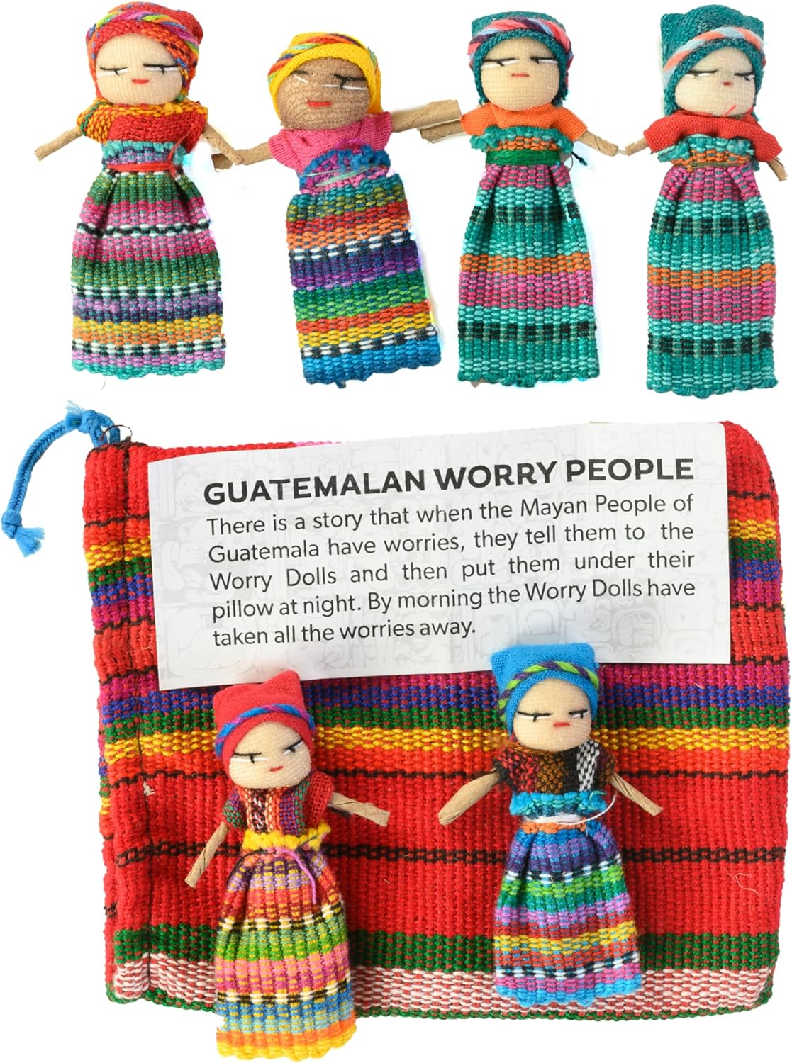 Worry Dolls (Guatemalan, 6 Pack)